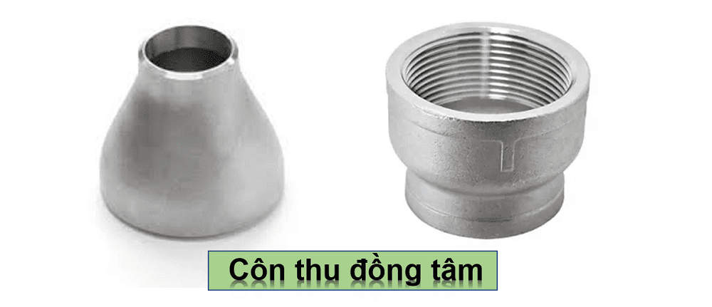Côn thu inox 316 6