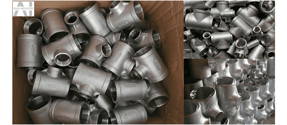tê inox 304 4