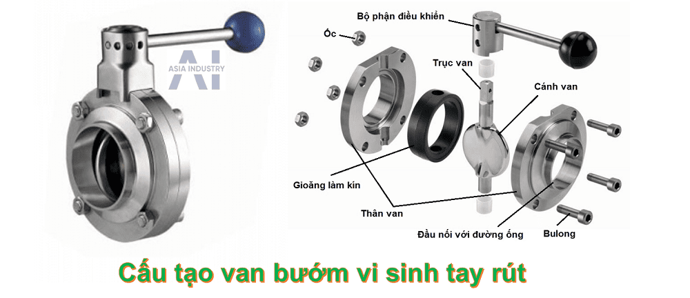 van vi sinh tay rút 2