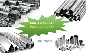cách nhận biết inox 304 và 201 1