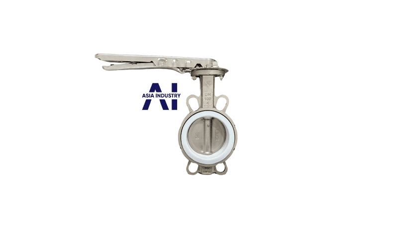 van bướm inox tay gạt 2