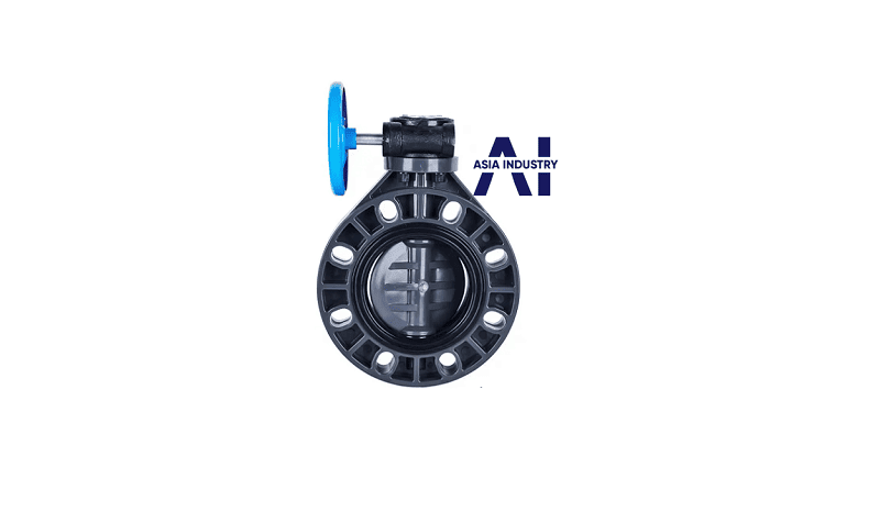 van bướm tay quay PVC 4