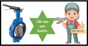 Cấu tạo van bướm 8