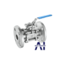 van bi inox mặt bích DN150 5