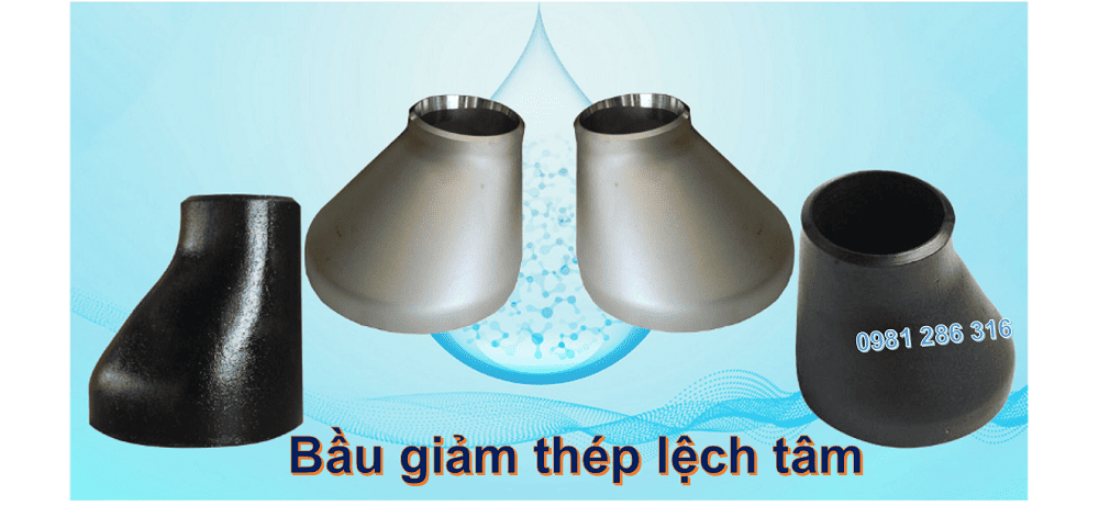 bầu giảm thép lệch tâm 1