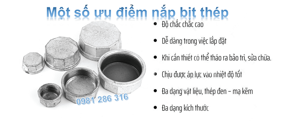 đầu bịt thép ren trong 2