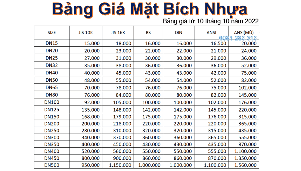 mặt bích nhựa 3