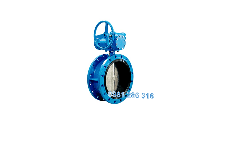 van bướm tay quay mặt bích 4