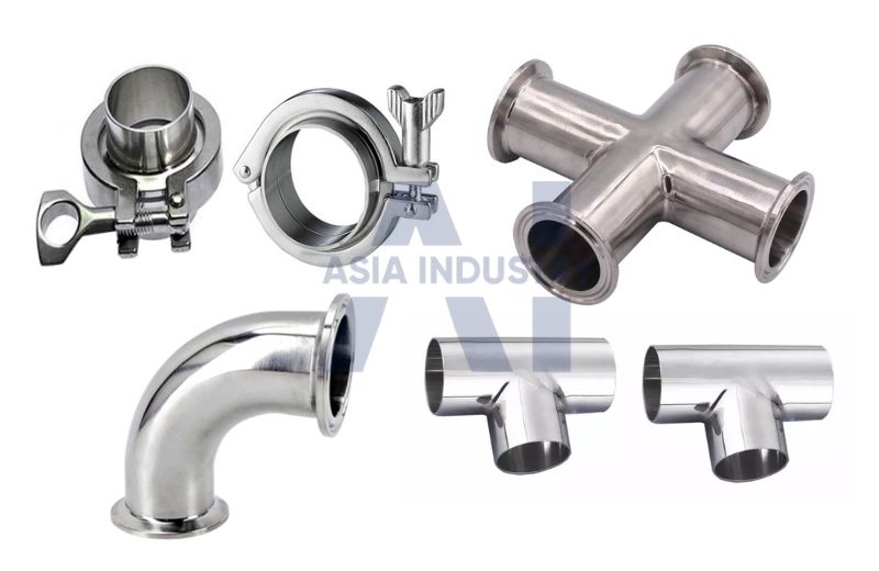 Phụ kiện vi sinh nối clamp