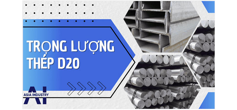 Trọng lượng thép d20